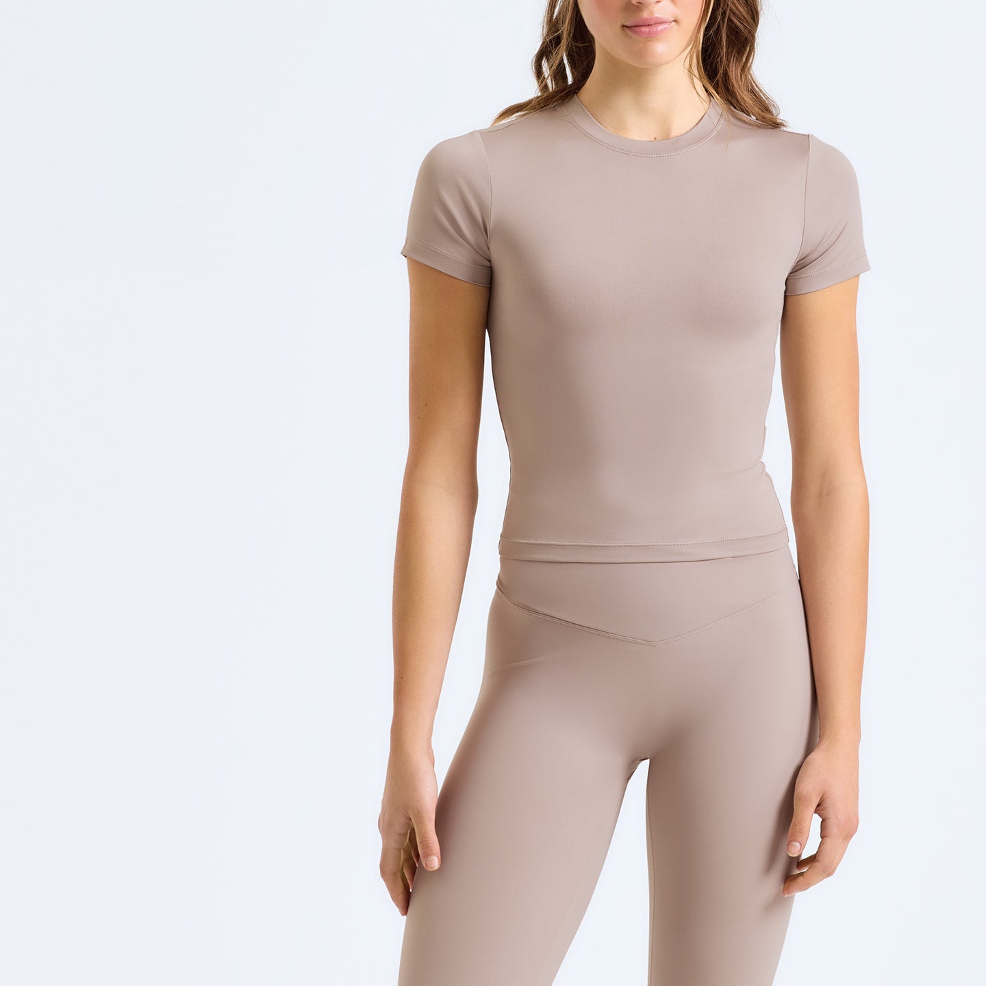 ARIADNE LUX RECYCLED FITTED TEE