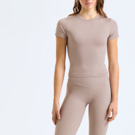 ARIADNE LUX RECYCLED FITTED TEE
