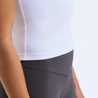 ARIADNE LUX RECYCLED FITTED TEE