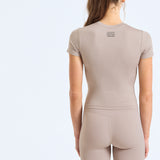 MORE FITNESS ARIADNE LUX RECYCLED FITTED TEE