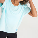 MORE FITNESS DEMETER SPLIT BACK TOP